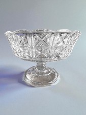 coupe à fruit, cristal