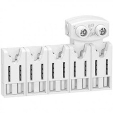 Répartiteur avec connecteur embrochable 5 modules XE Resi9  Schneider R9EXHC05