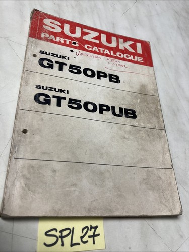 Suzuki gt50 pub 50 - gt50,