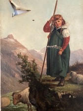 Très Belle Peinture Huile sur