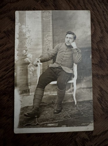 Carte postale soldat première - carte, postale/soldat/première