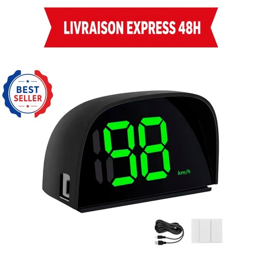 Compteur vitesse gps hud - de,
