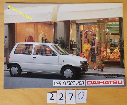 Daihatsu cuore prospectus - daihatsu,