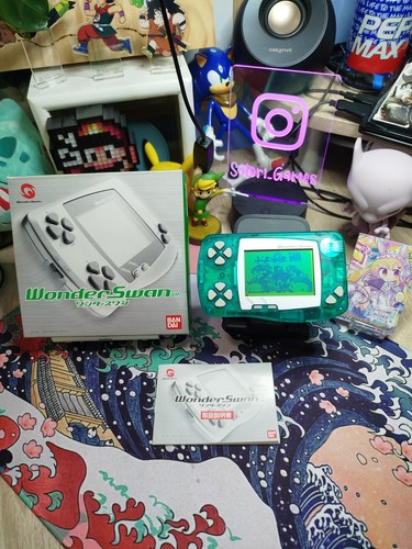 Wonderswan skeleton green - wonderswan, +