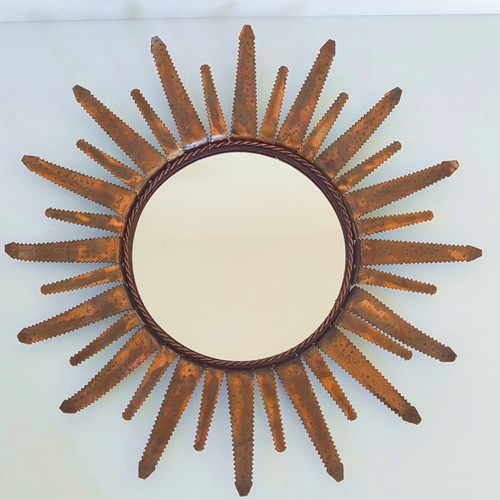 Miroir soleil sunburst vintage - miroir,