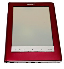 DIGITAL BOOK READER -SONY -MODEL PRS-600 -RED