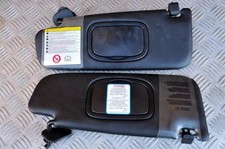 Alfa Romeo Giulietta black sun visors pair with clips