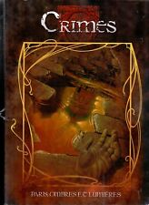 JDR RPG ROLE-PLAYING GAME / CRIMES 1st ed PARIS SHADOW AND LIGHTS