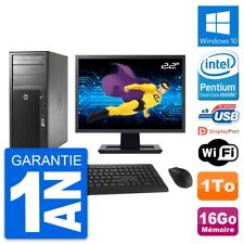 PC Tour HP Z210 Ecran 22"
