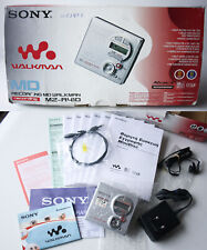 RARE 2002 SONY RECORDING MD WALKMAN MZ-R410 MINI DISC PLAYER NEW NOS !