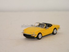 TRIUMPH SPITFIRE JAUNE BREKINA HO 1/87 Réf 15177