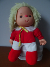 POUPEE CHIFFON POUPON  VINTAGE JESMAR MADE IN SPAIN  38 CM CHEVEUX LAINE