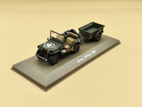 Jeep willys remorque - 1/43, mb