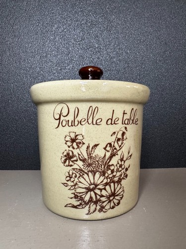 Poubelle table grès - poubelle,