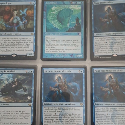 Mtg lot cartes bleues - mtg,