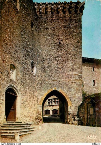 Carte postale pérouges - -,