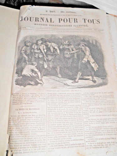 Ancien album journal pour tous - album,