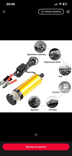 Pompe eau 12v - eau,