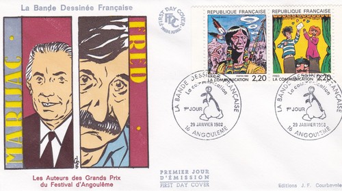 France 1988 fdc - france, bande