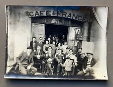 Old PHOTO Cafe de France 40s Animated Front