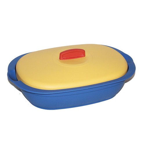 Plat ovale tupperware tropical - plat,