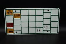 1974 PRORATE Power License Plate - Pro rate States - WA CA ID & BC Canada