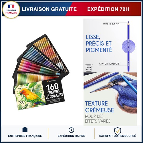Zenacolor 160 crayons - crayons, de