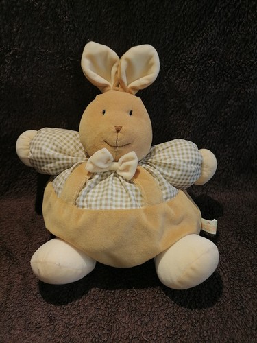 Doudou peluche lapin boule - peluche,