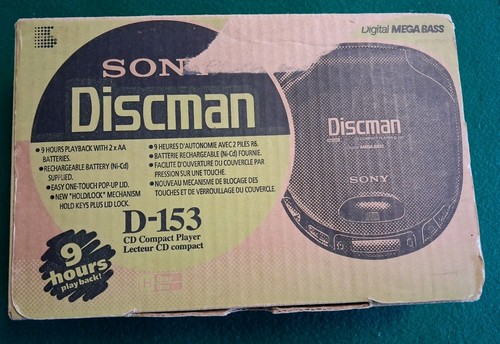 Sony discman 153 lecteur - d-153,