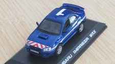Miniature Subaru impreza wrx gendarmerie 1/43 Norev