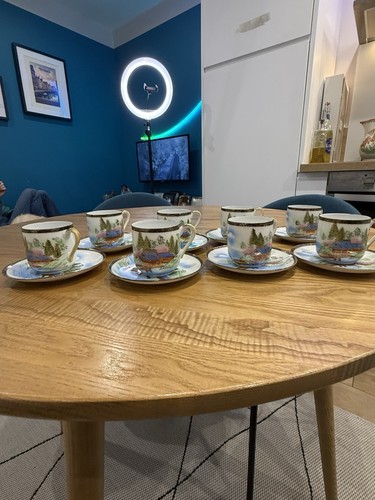 Sato china lot tasses - lot, 8