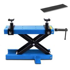 Pont elevateur moto bleu incl