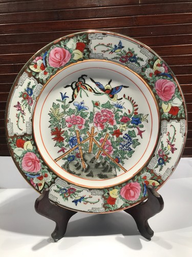 Assiette ancienne - , en
