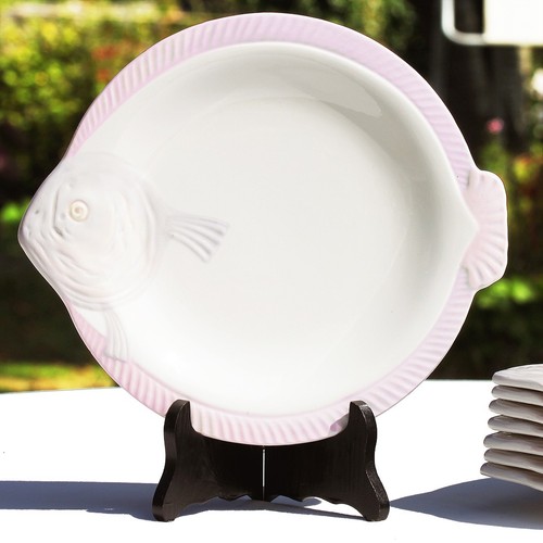 Lot assiettes à poisson - lot, 8