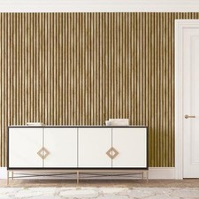 Papier Peint En Lattes De Bois