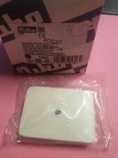 Niko 12-760-01 - Enjoliveur Cache Trou avec sortie de fil NIKO CREME PR20