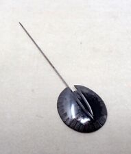 Epingle à chapeau ancienne en métal et celluloid