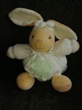 Doudou peluche lapin boule