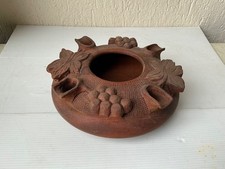 Grolle en bois 4 becs verseurs