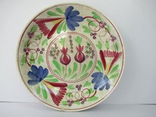 Ancien Spongware Plaque Motif