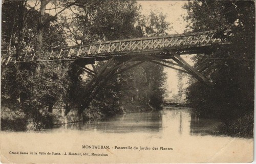 Cpa montauban passerelle - cpa,