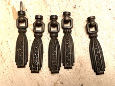 5  poignées pendeloque