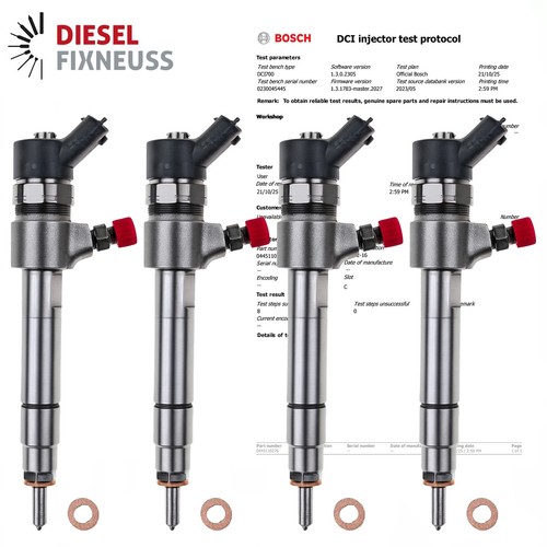 Injecteur 0445110276 opel - 4x,