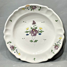 Bassin De l'Adour Earthenware Dish 19th Century Rose Manganese