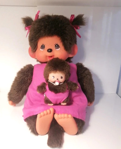 Monchichi maman avec - , son