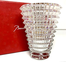 Baccarat Eye Vase Flower Crystal About 15cm with Original Box