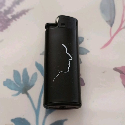 Mini briquet bic noir - noir, motif