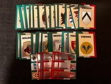 50 FOIL PATCH SHIELD COMPLETE SET SERIES A/B/C FOOTBALL 93 EUROFLASH FIGURINES