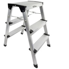 Escabeau alu 3 marches -