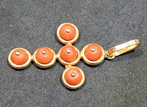 Belle croix pendentif or - croix, en